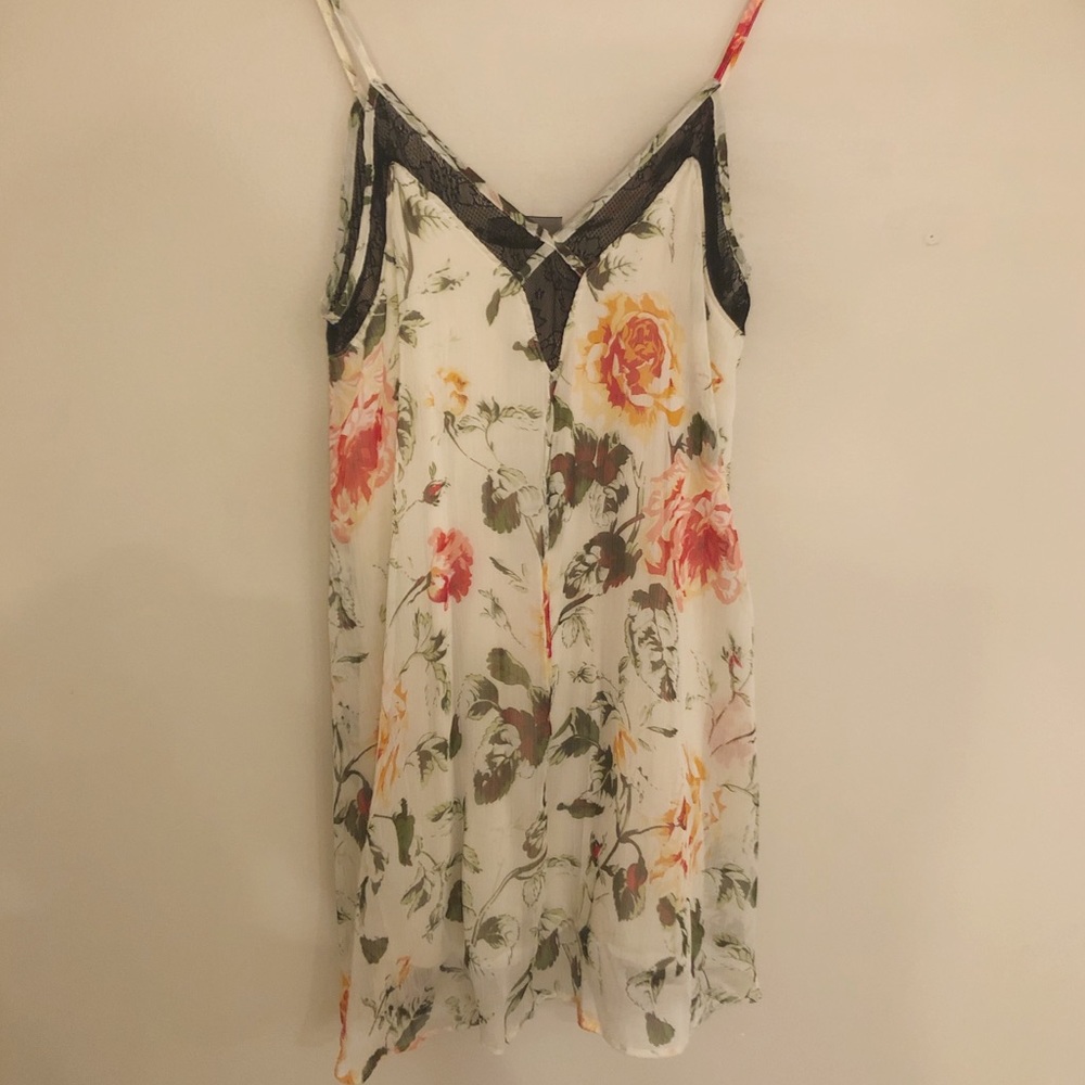 4SI3ENNA | Floral Print Spaghetti Strap Dr…